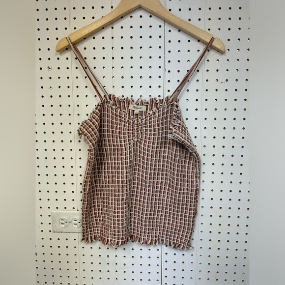 Madewell Smocked Top - Picture 1 of 3